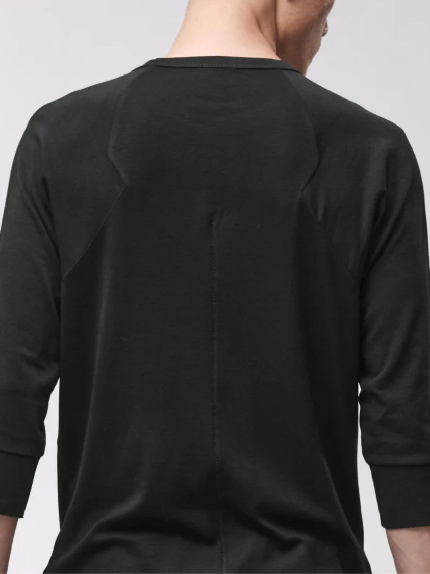 Thom Krom Black Relaxed Fit Cotton T-Shirt