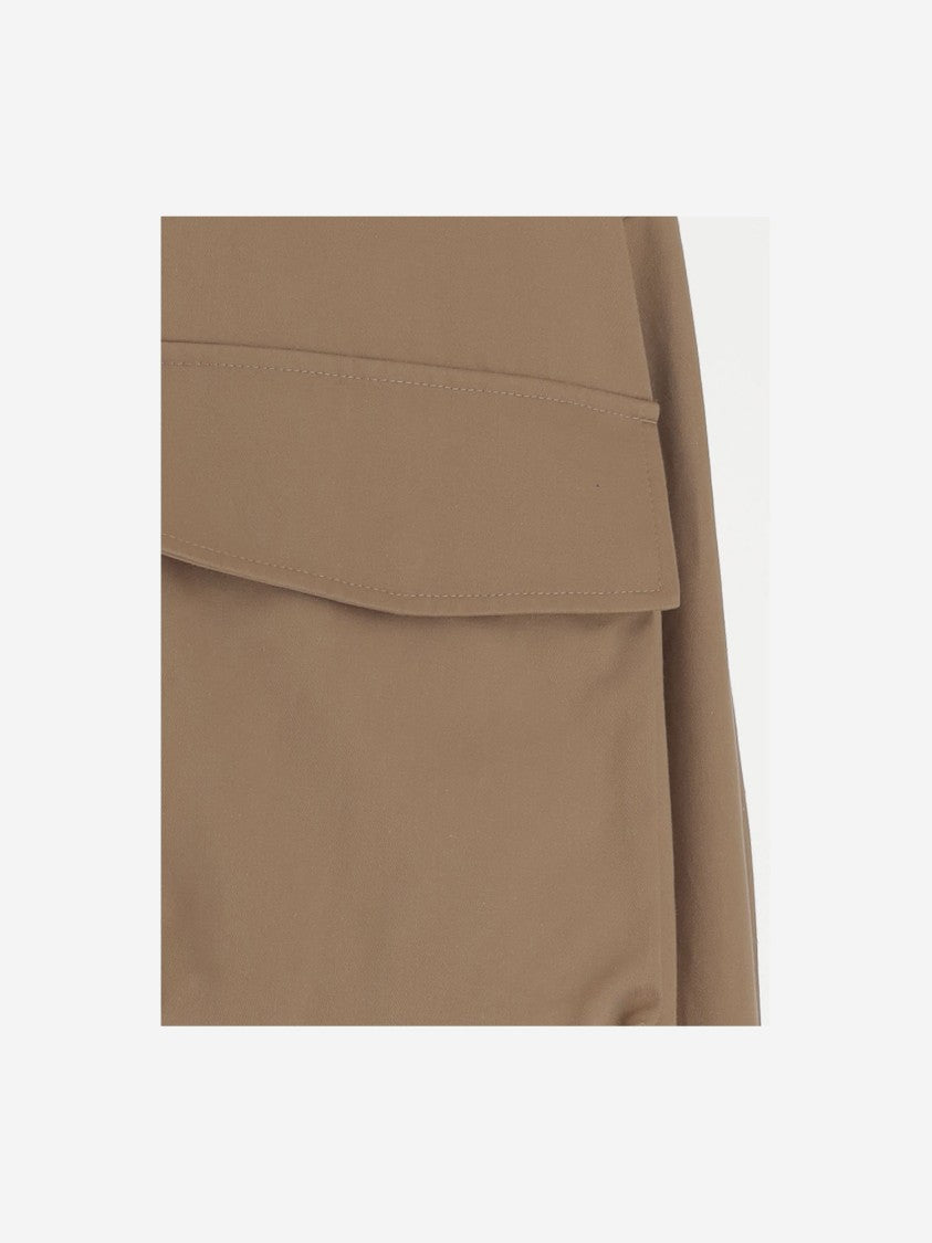 Armarium High Collar Adjustable Hood Cotton Jacket