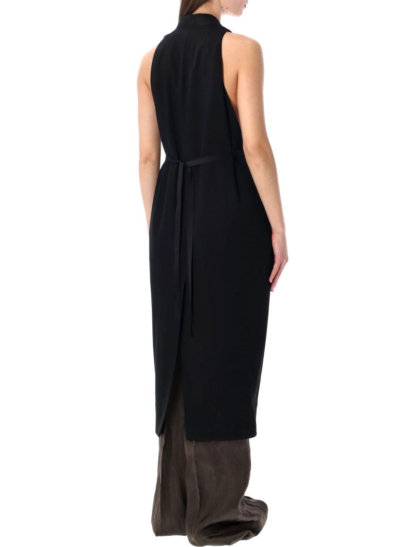 Rick Owens Cyclops Sleeveless Wrap Coat