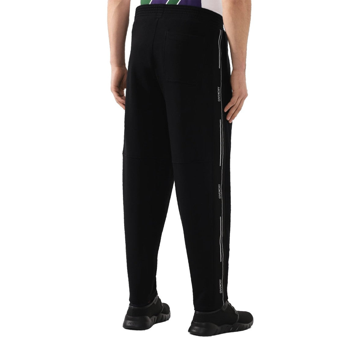 Givenchy Black Cotton Joggers