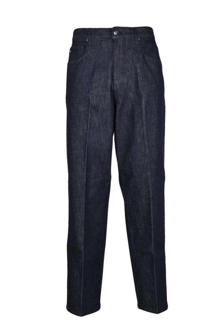 Emporio Armani Loose Fit Jeans - Blue