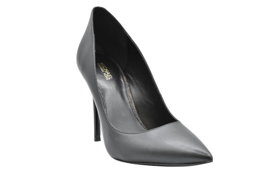 Michael Kors Black Leather Stiletto Pumps