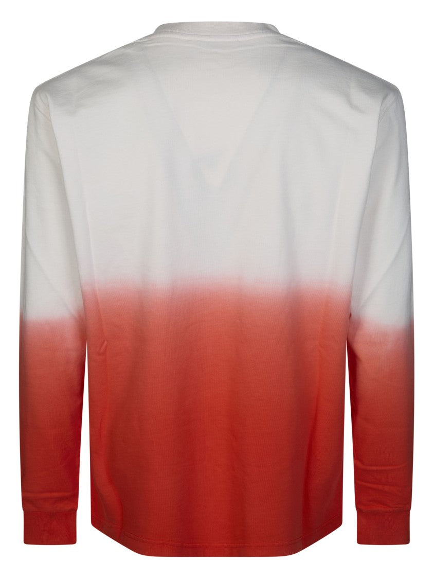 J. W. Anderson Dip-Dye Anchor Graphic Long-Sleeve Shirt