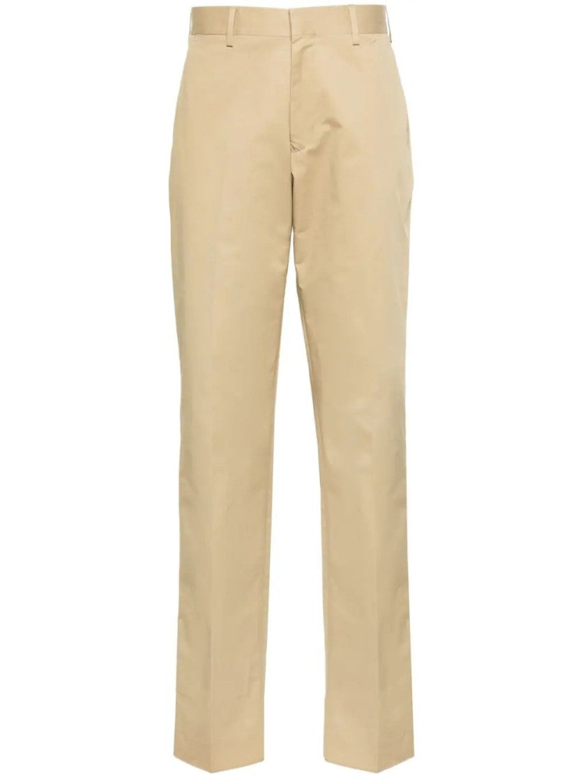 Lardini Tailored Neutrals Trousers With Clean Silhouette