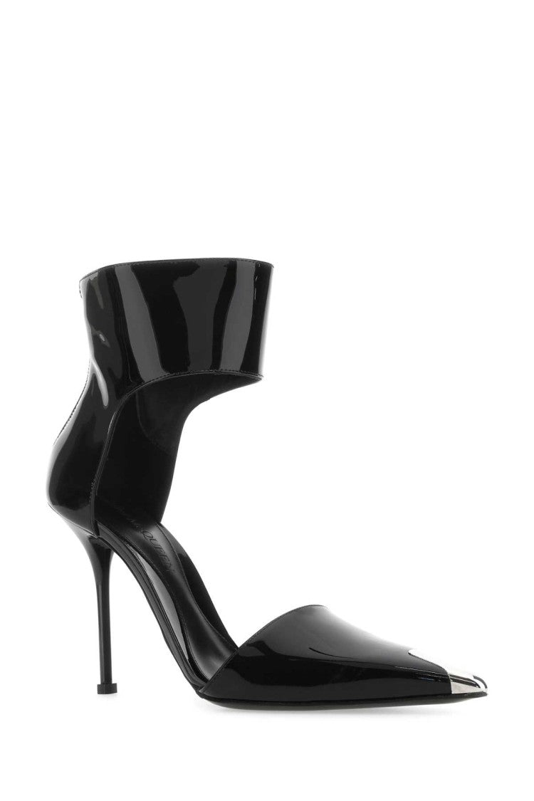 Alexander Mcqueen Black Leather Pumps