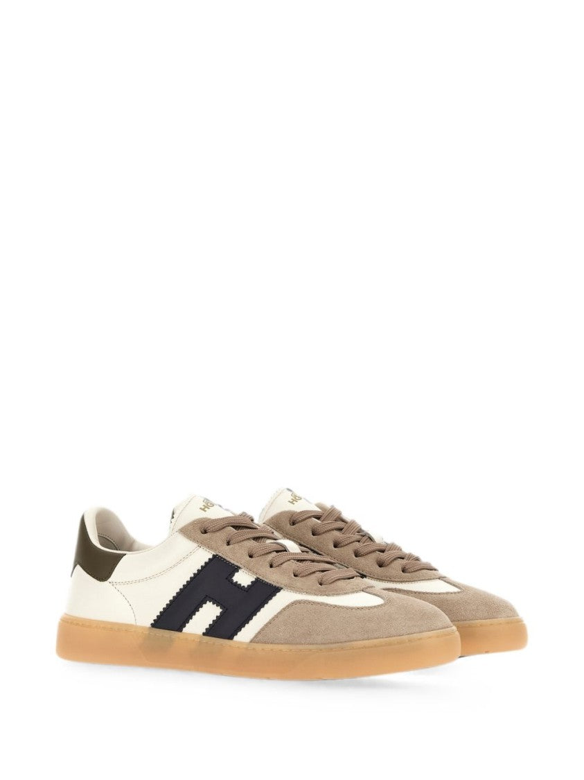 Hogan Multicolor Casual Zigzag-Edged Logo Sneakers