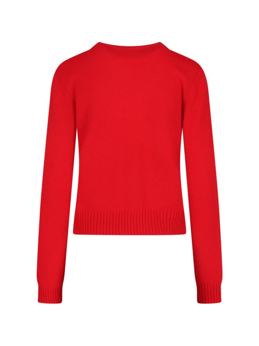 Lisa Yang "Mable" Sweater Red