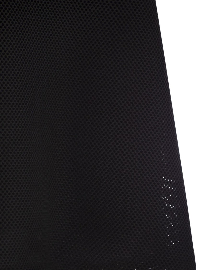 Max Mara Didone - Technical Mesh Flare Dress