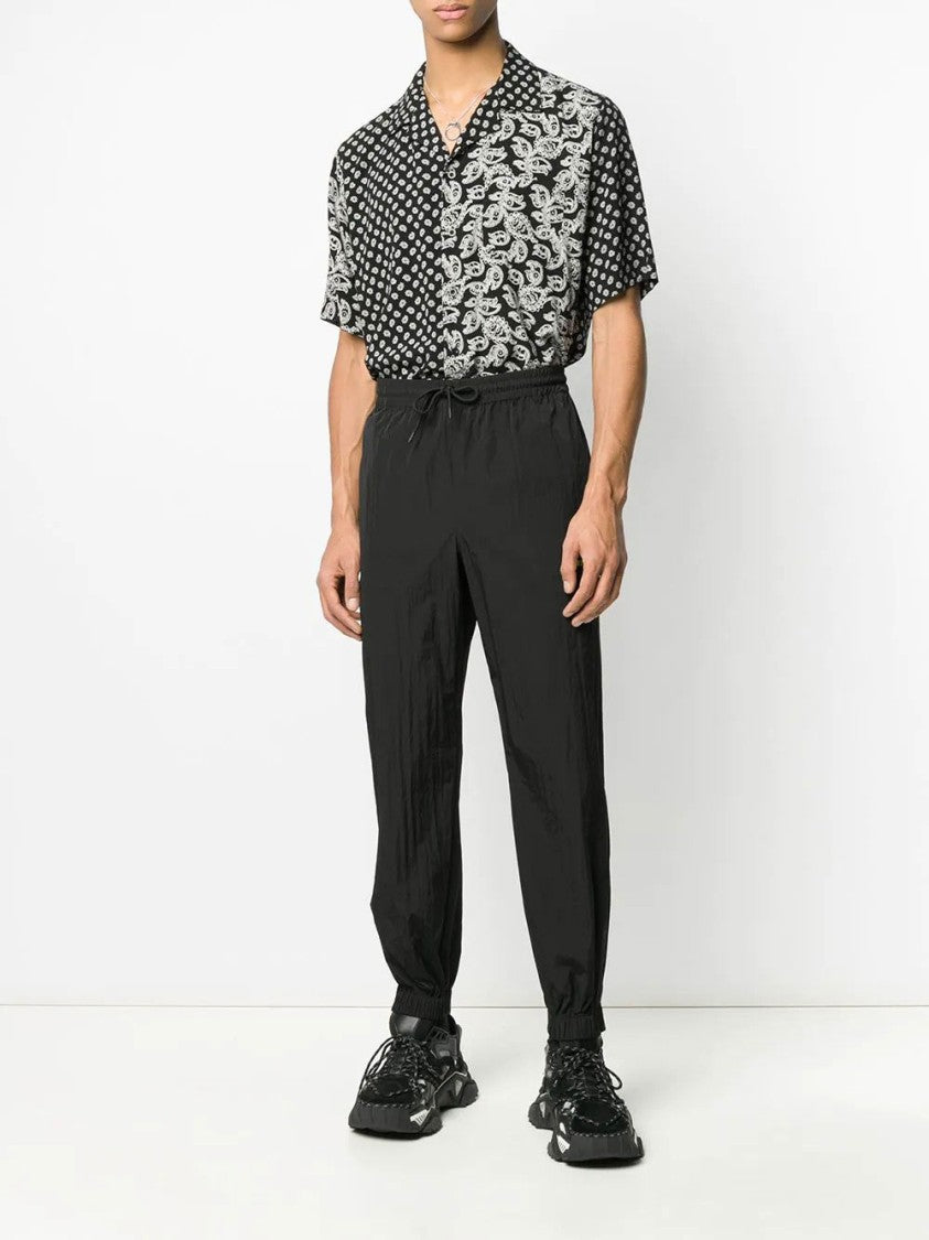 Msgm Nylon Jogger Relaxed-Fit Pants