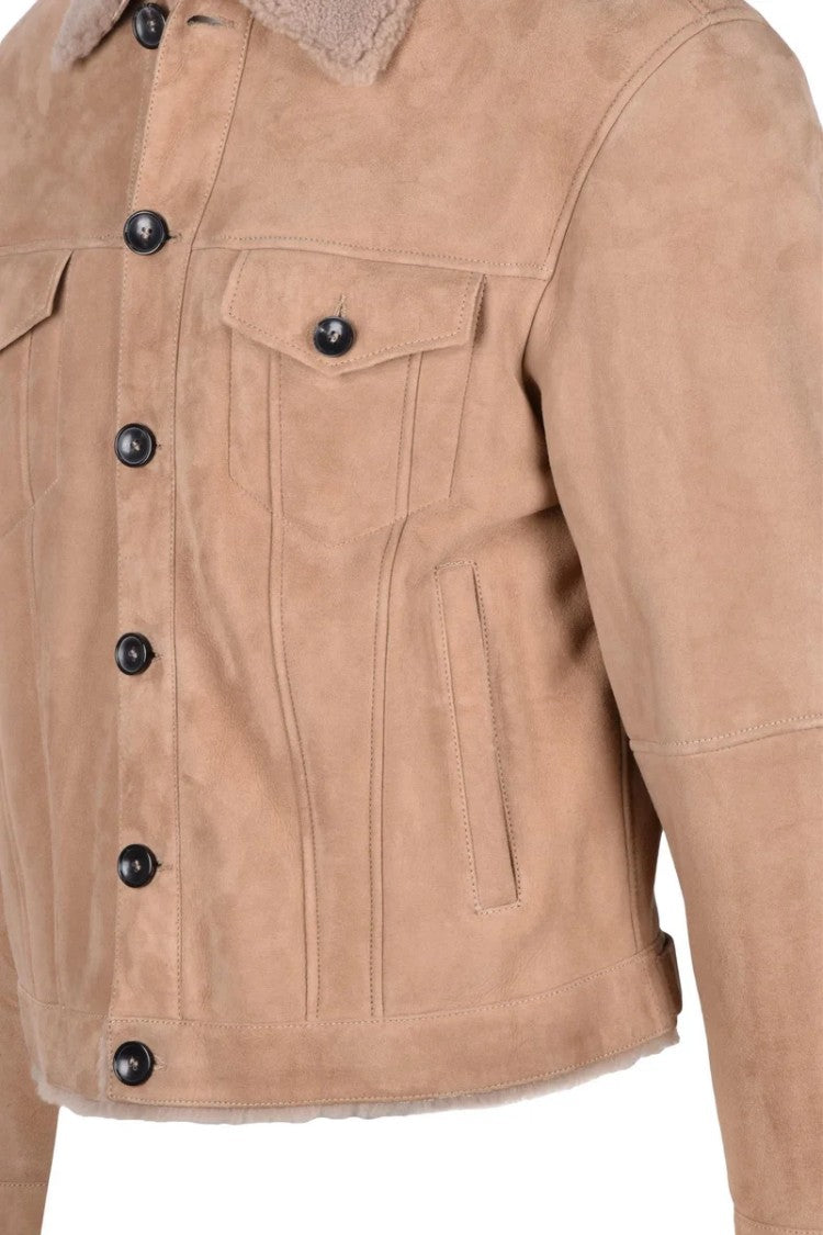Desa 1972 Suede Jacket - Pink