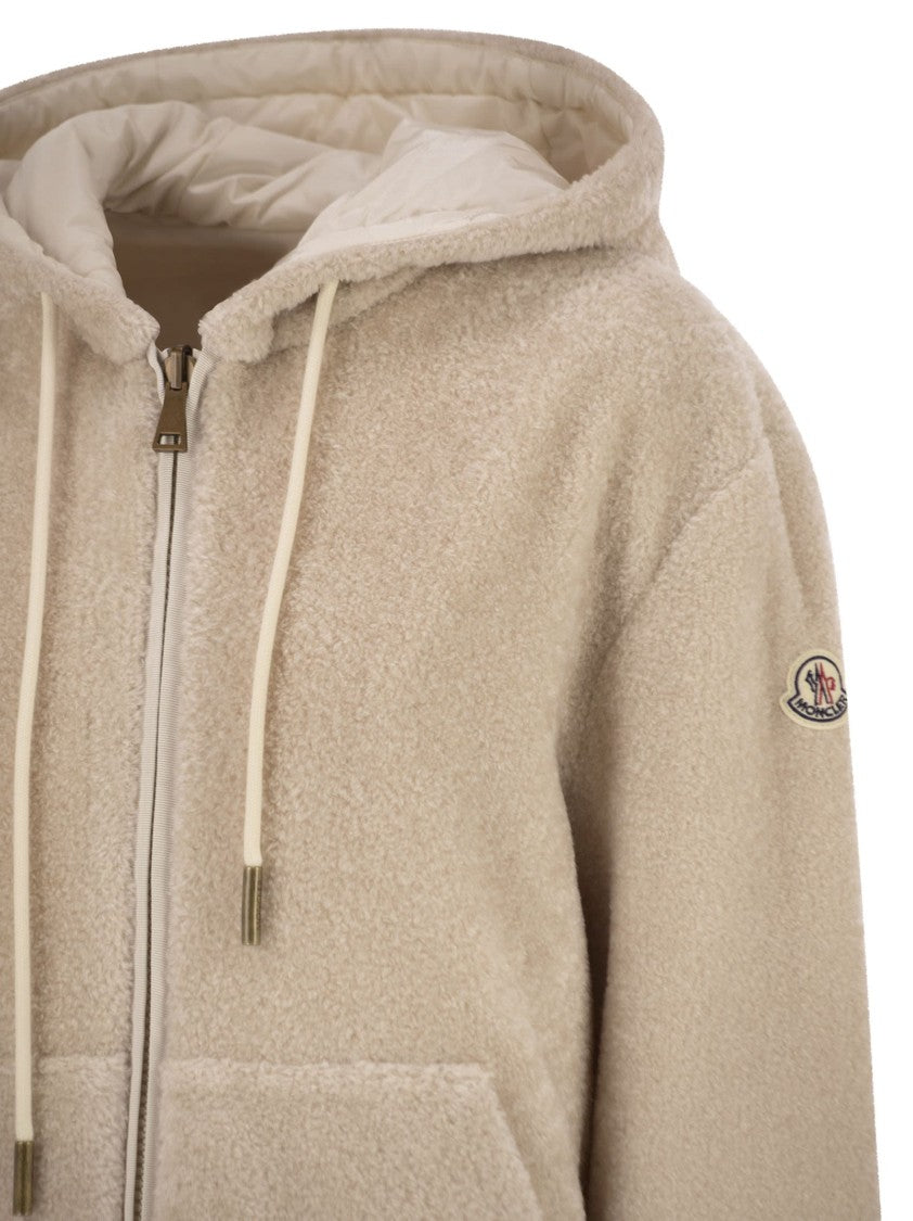 Moncler Reversible Padded Sweatshirt With Hood