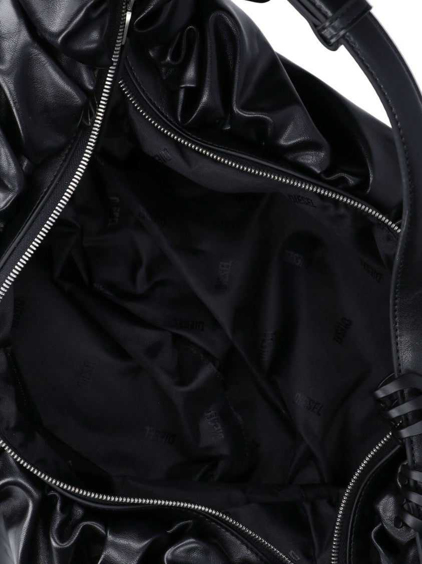 Diesel Grab-D Large Shoulder Bag – Black