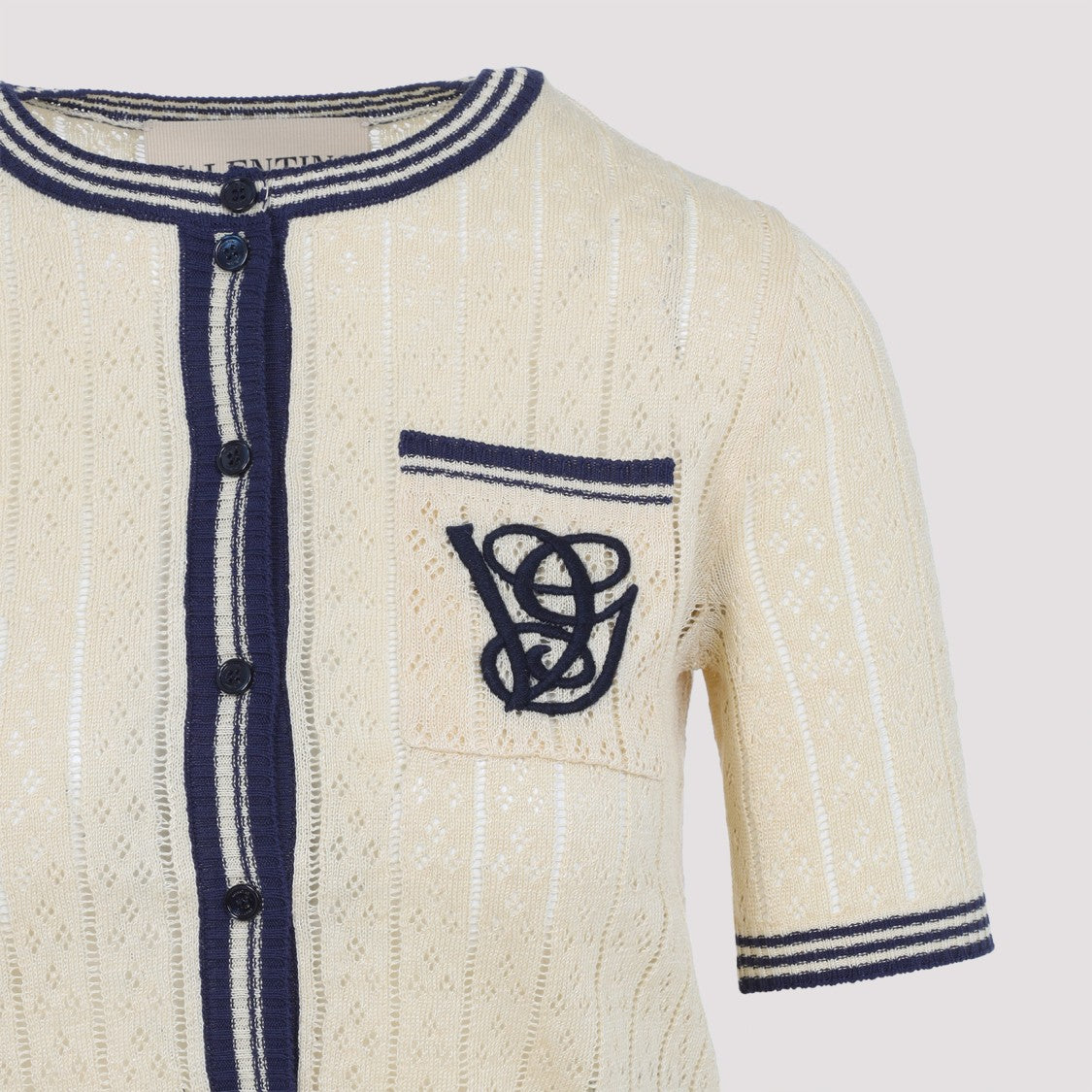 Valentino Lightweight Linen Blend Sweater