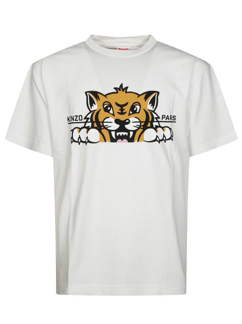 Kenzo T-Shirt Over Size Happy Tiger