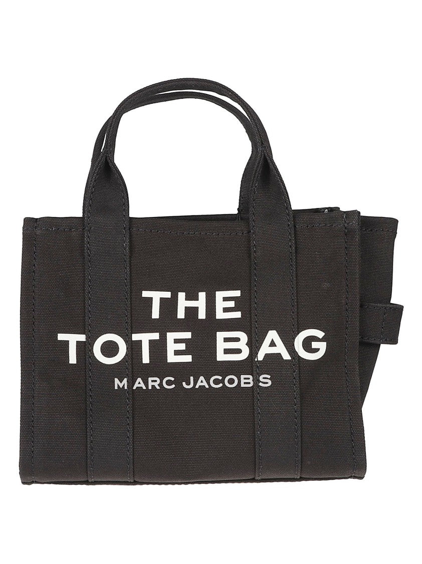 Marc Jacobs Structured Cotton Canvas Tote Bag