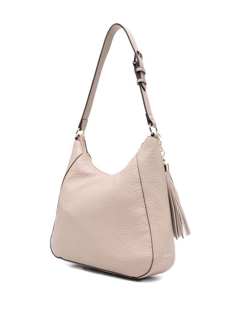 Liu Jo Soft-Textured Shoulder Bag With Decorative Tassel