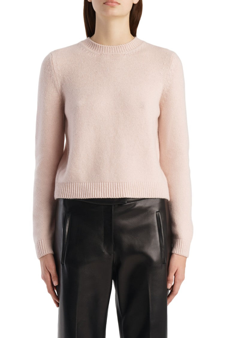 Khaite Powder Pink Leta Cashmere Sweater