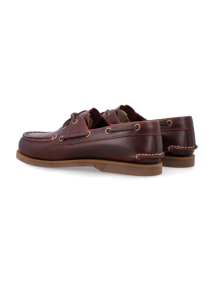 Timberland Classic Bordeaux Premium Leather Boat Shoes
