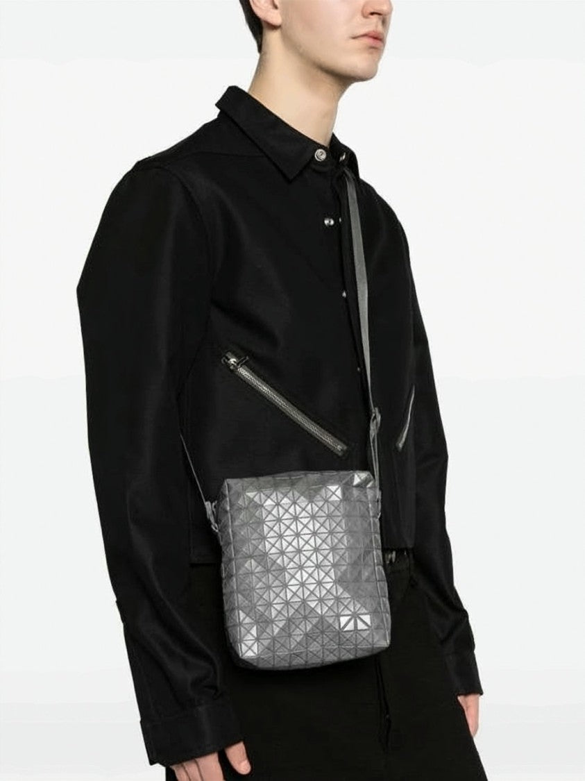 Baobao Geometric-Textured Crossbody Bag