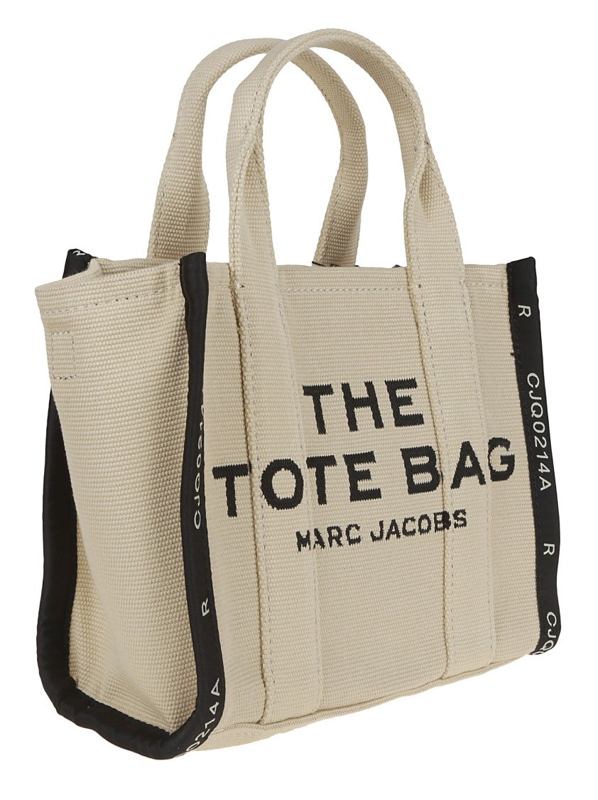 Marc Jacobs Cotton Canvas Small Tote With Adjustable Shoulder Strap