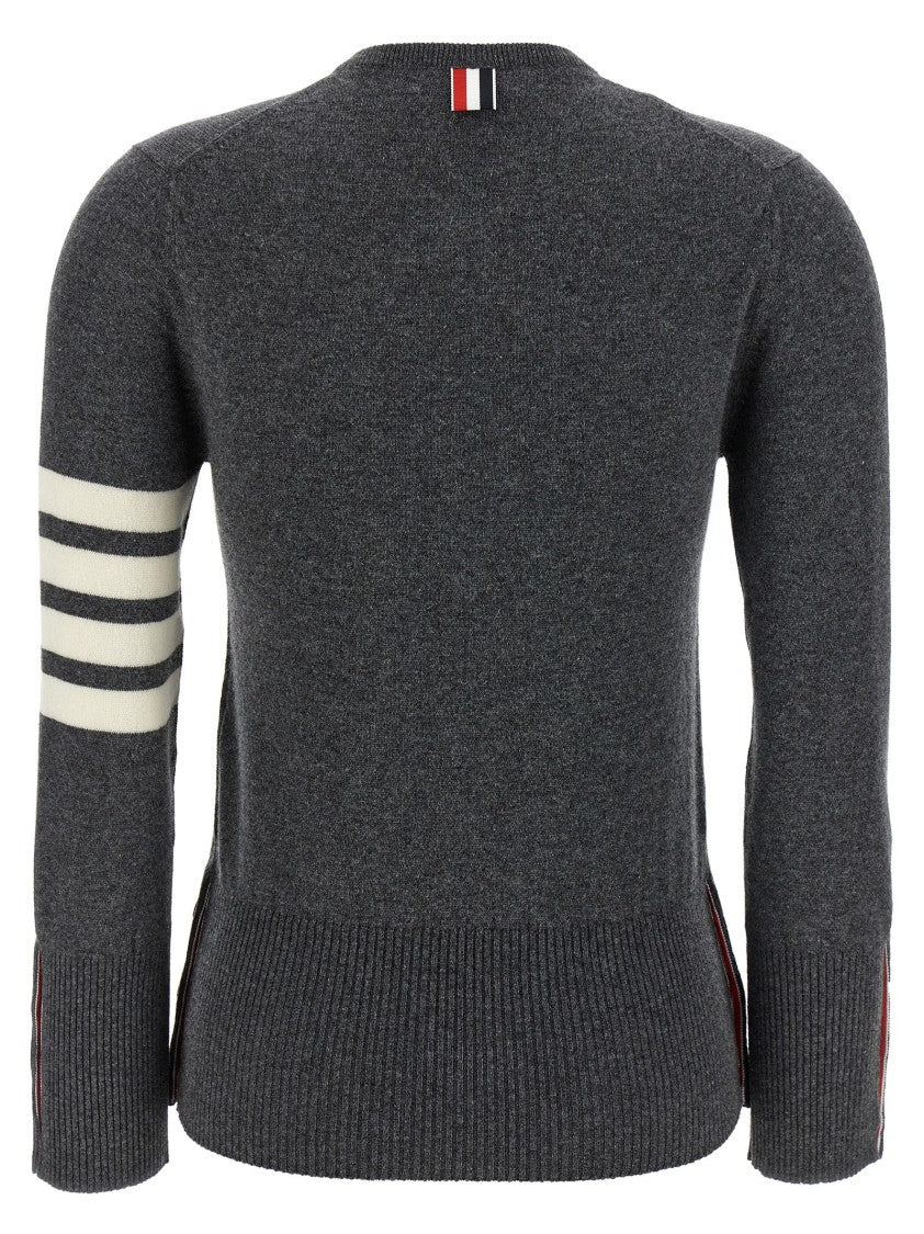 Thom Browne Classic Cashmere 4-Bar' Cardigan