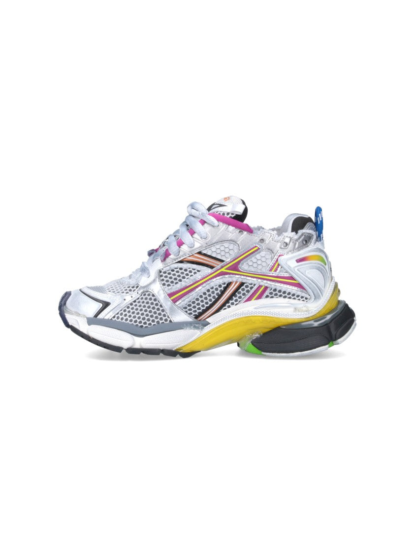 Balenciaga "Runner" Sneakers – Grey/Multicolor