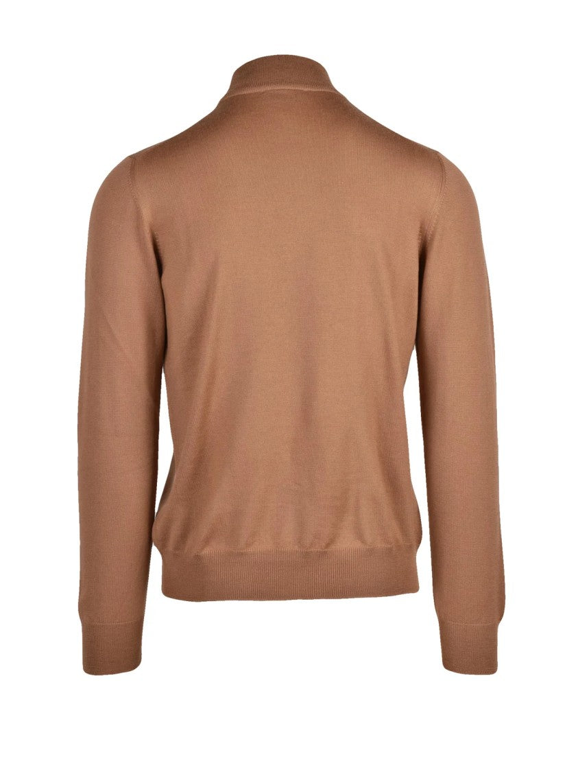 Gran Sasso Turtleneck Sweater Crafted From 100% Virgin Wool