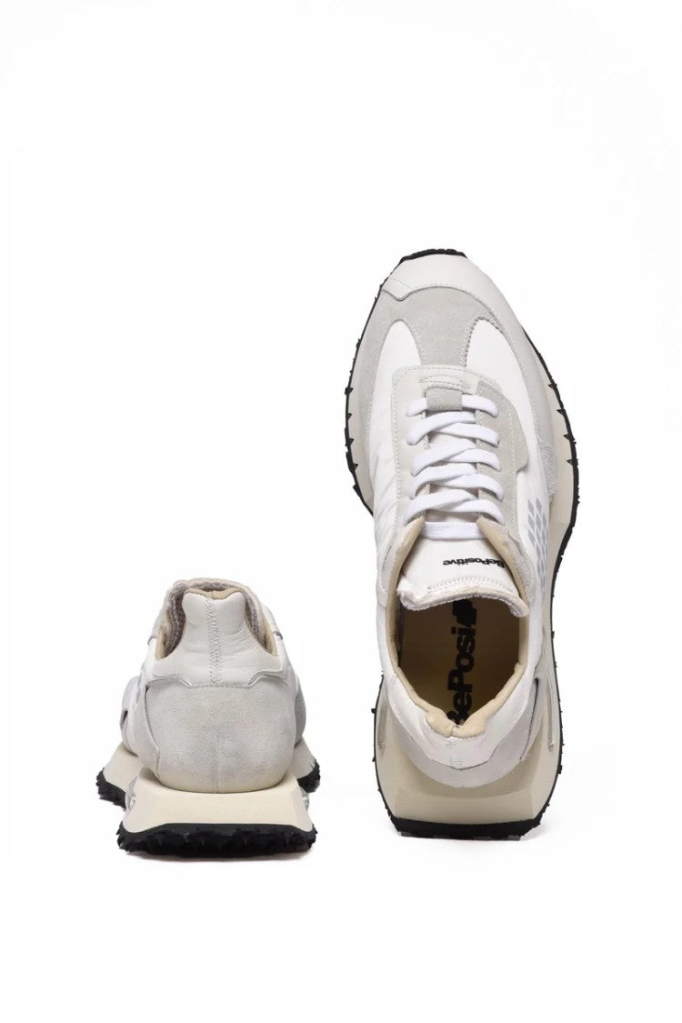 Be Positive Space Run Sneakers - White