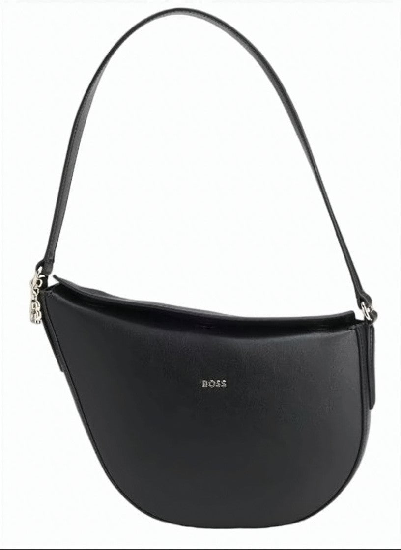 Boss Numah Monogram Flap Hobo Bag