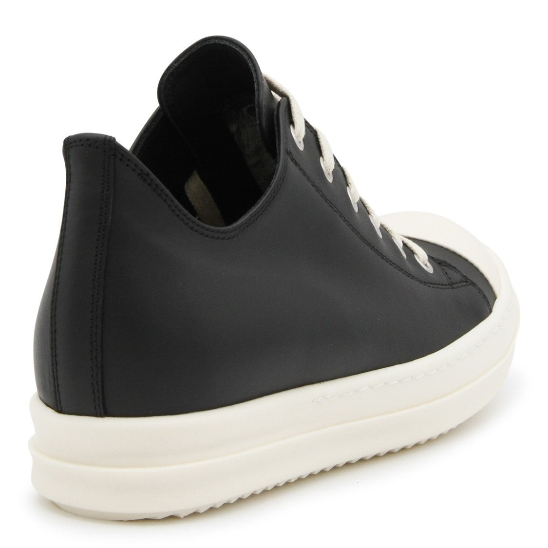 Rick Owens Low-Top Leather Sneakers