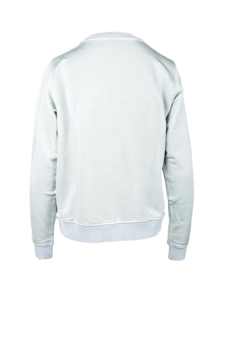 Diesel Mint Green Viscose Cotton Sweatshirt