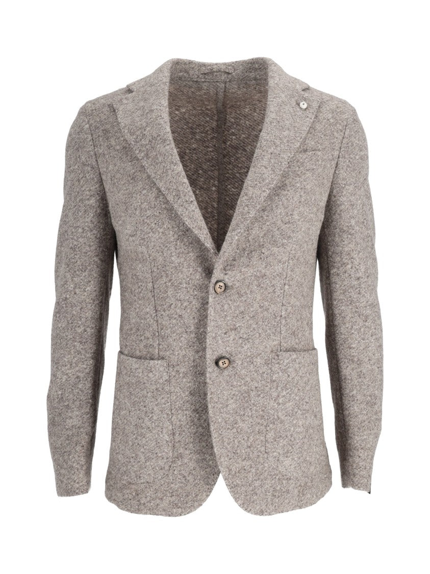 Brando-Lubiam Tailored Virgin Wool Silk Blend Jacket