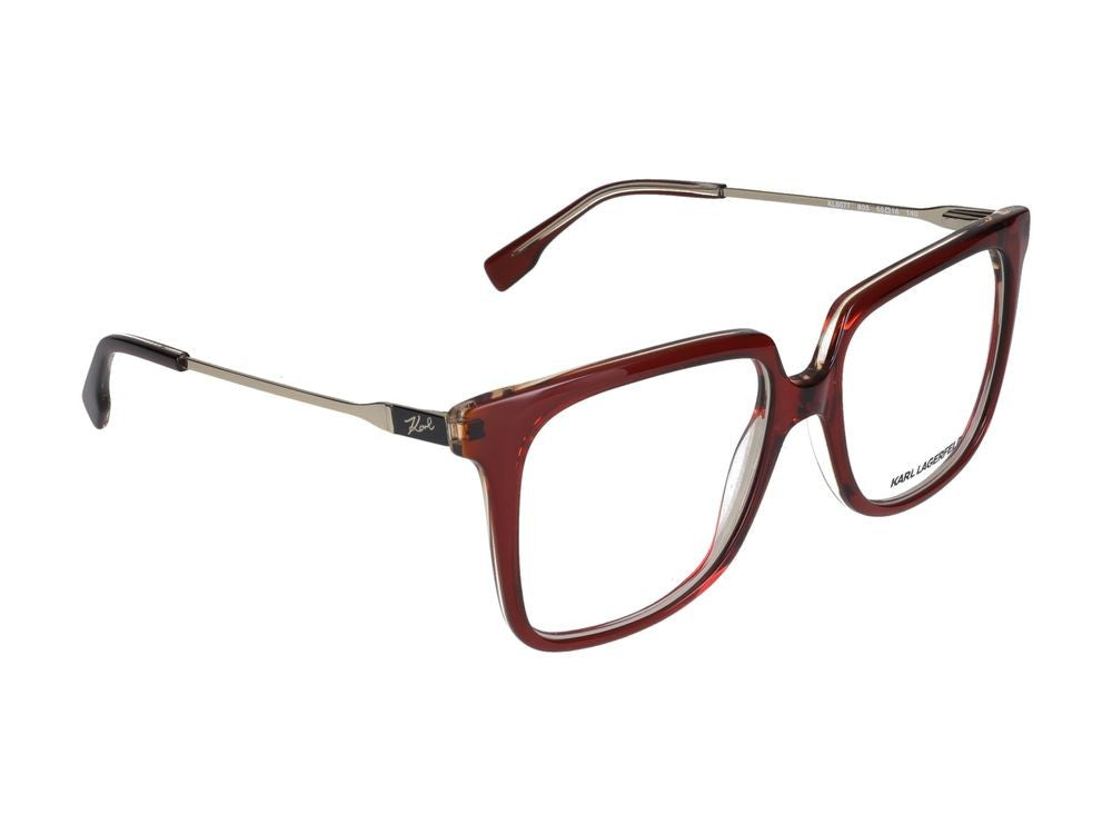 Karl Lagerfeld Eyeglasses Kl6077 805 Orange/Yellow 55/16/140