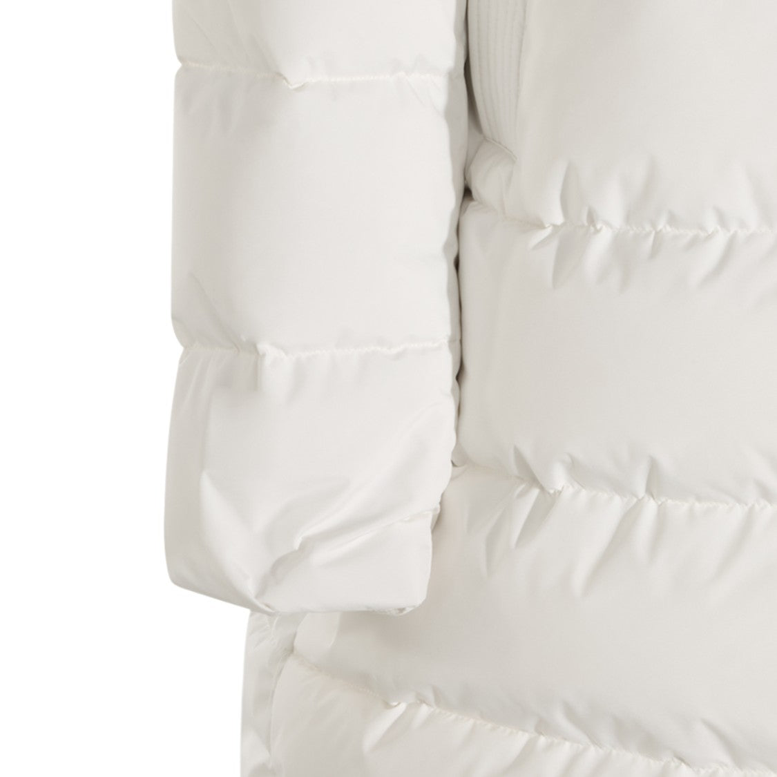 Moorer Puffer Coat With High Collar And Gold-Tone Hardware
