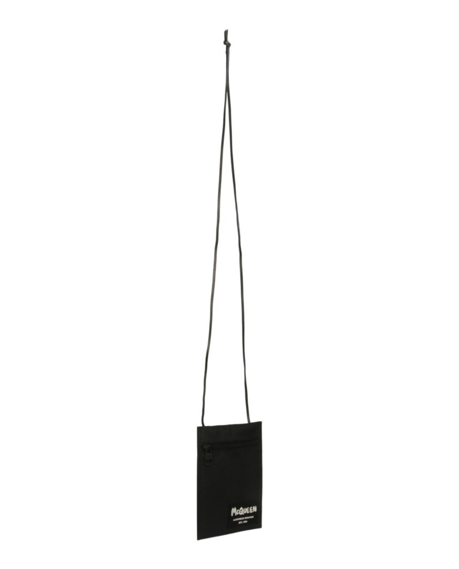 Alexander Mcqueen Logo Patch Crossbody Pouch