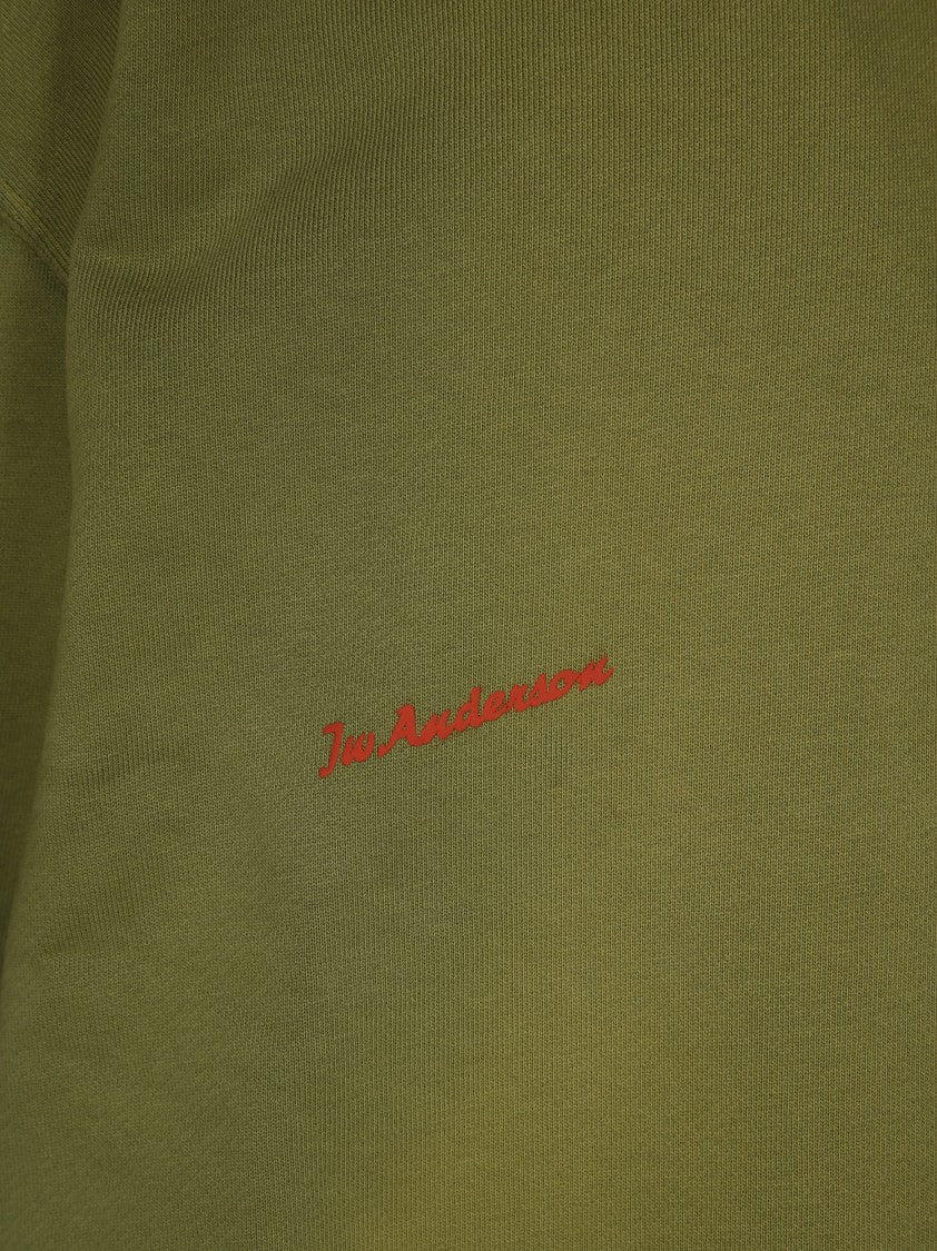J. W. Anderson Aged Logo Hoodie