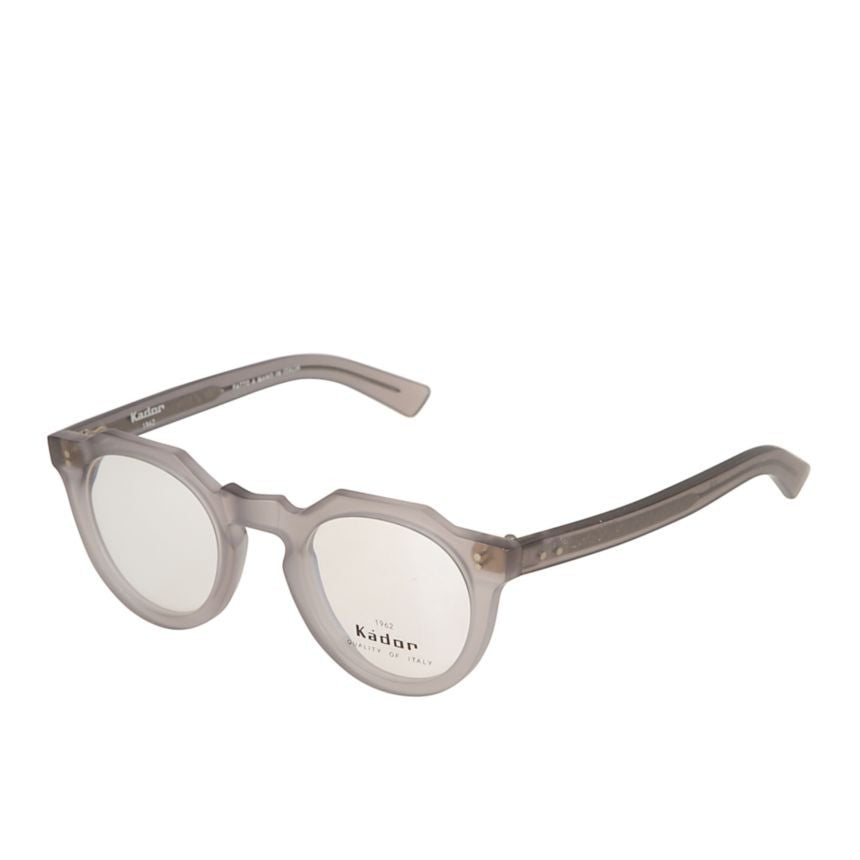 Kador Epiko Translucent Smoky Grey Round Frame Eyeglasses