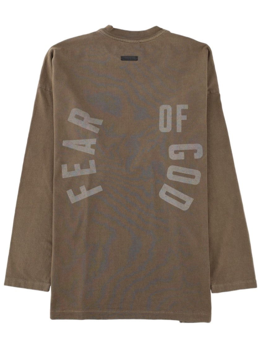 Fear Of God Brown Cotton T-Shirt