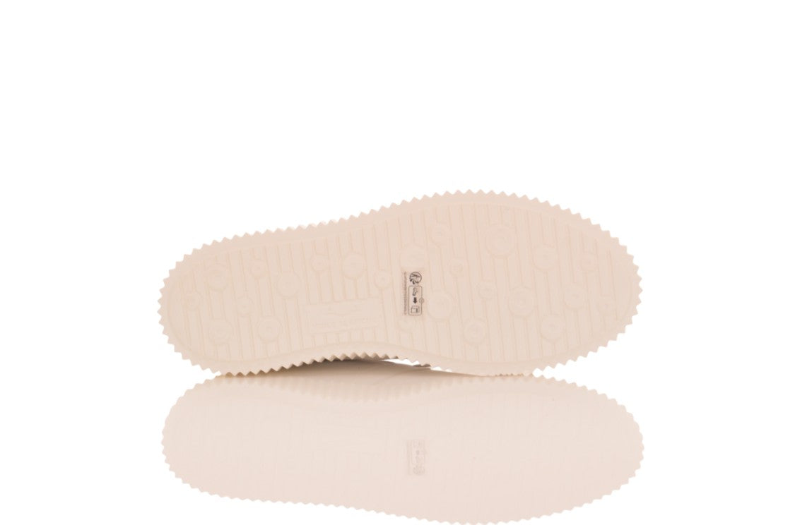 Voile Blanche Soft Calfskin Sneakers With Personalized Patch