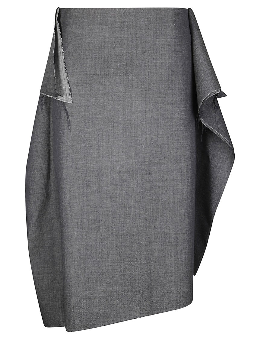 Niccolò Pasqualetti Collage Midi Skirt