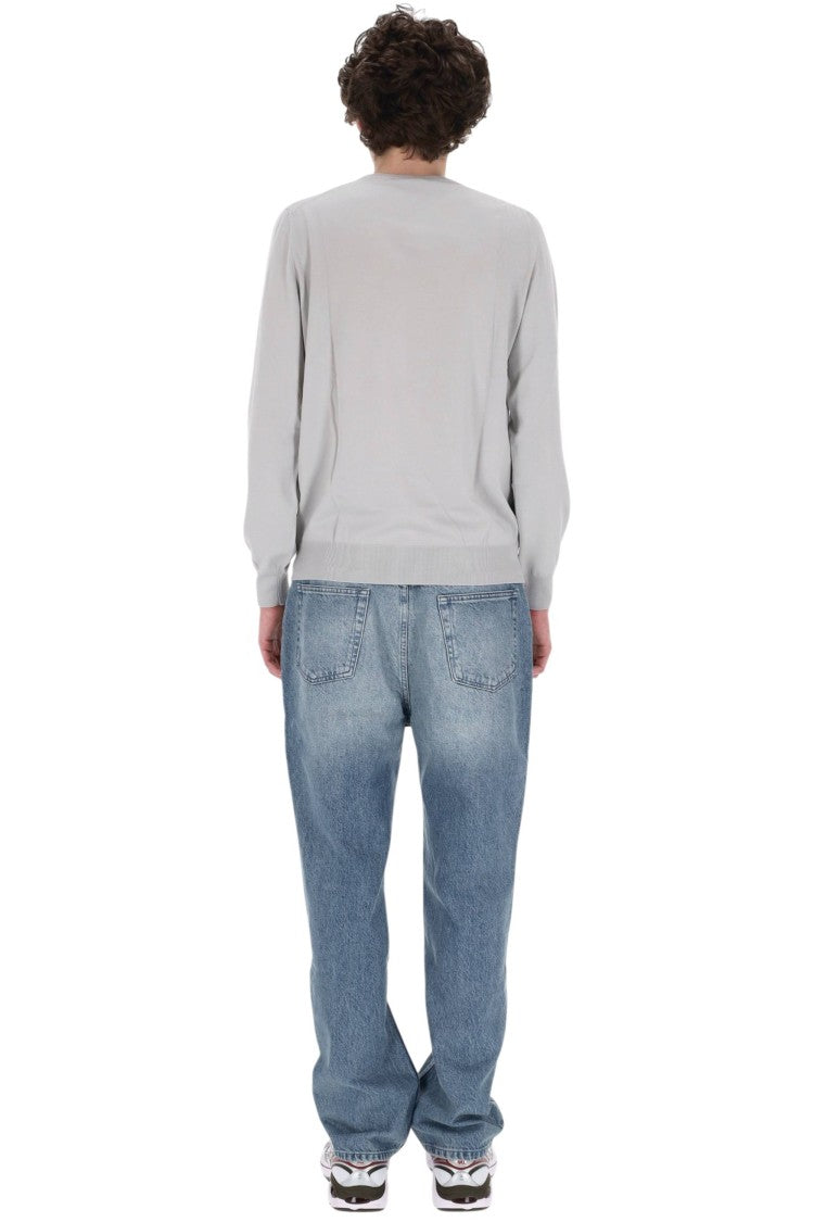 Barba Cotton Crewneck Sweater