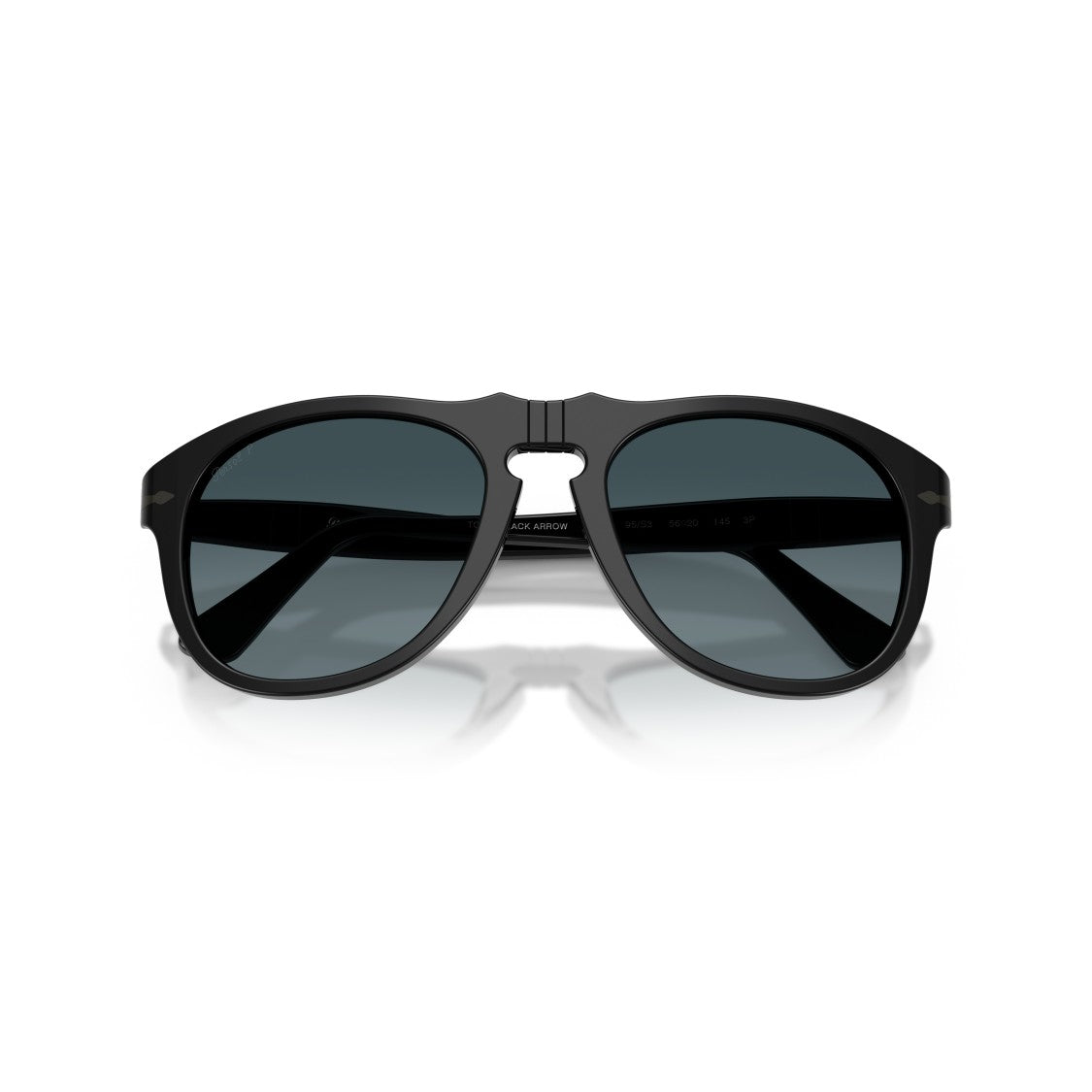 Persol 0Po0649ne Rounded Frame Acetate Sunglasses With Keyhole Bridge
