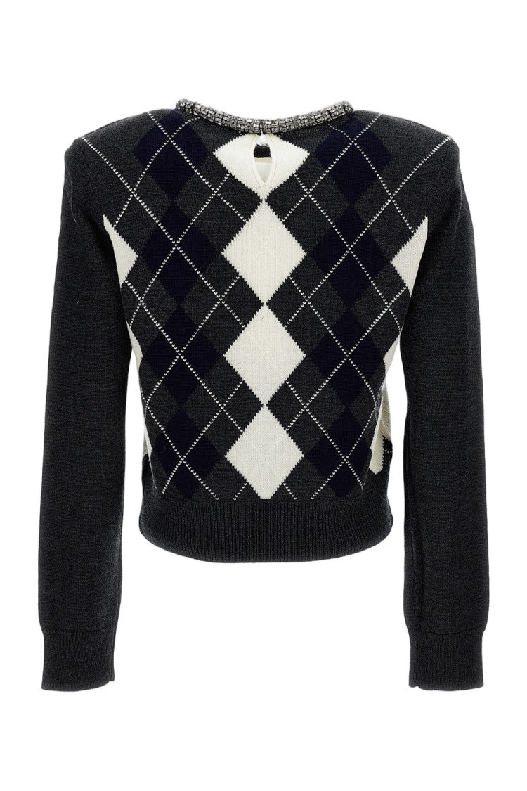Self-Portrait Crew Neck Sweater