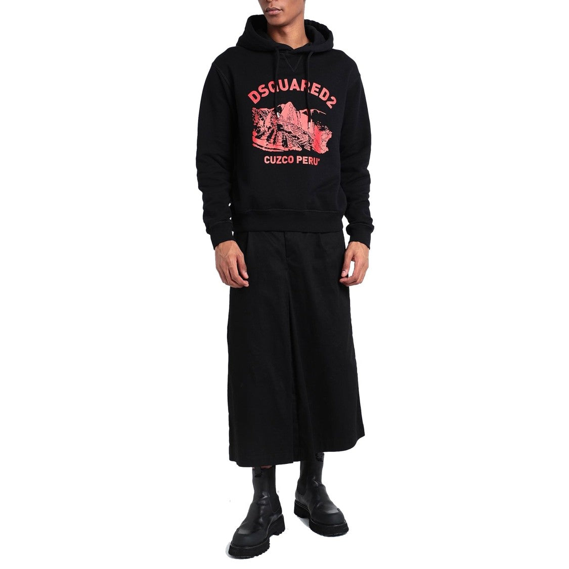 Dsquared2 Drawstring Hood Sweatshirt