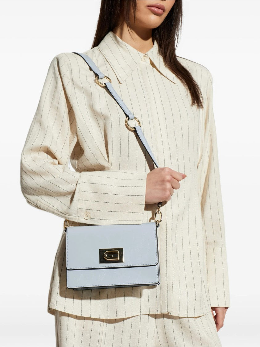 Furla Glossy 1927 Mini Leather Structured Bag
