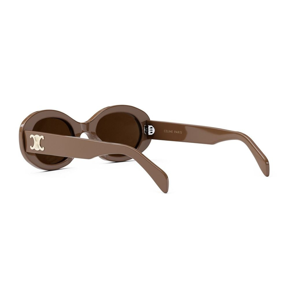 Celine Triomphe Triomphe Oval Sunglasses