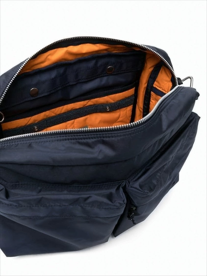 Porter Sleek Nylon Crossbody Bag With Functional Design