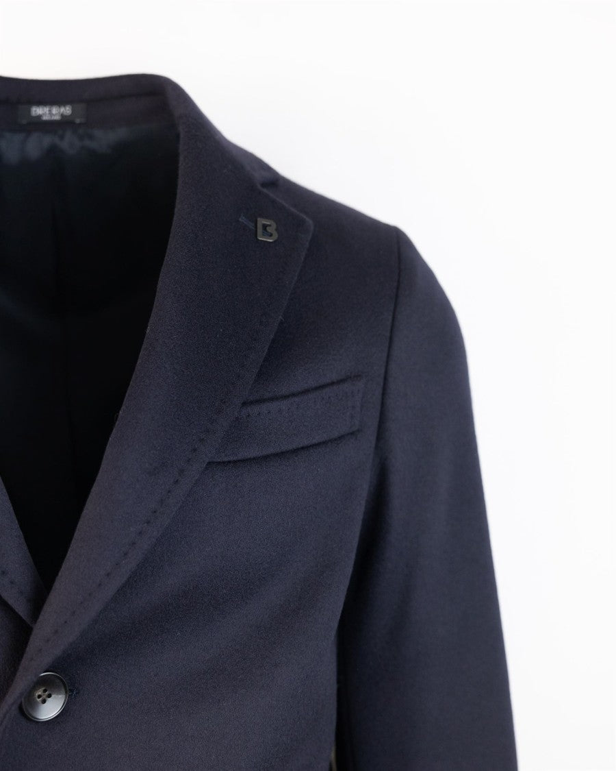 Breras Milano Wool Coat – Blue