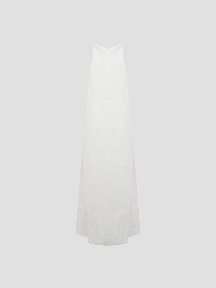 Totême Scoop-Neck Sable Dress