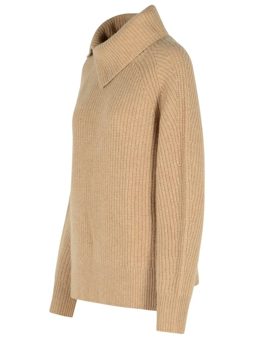 Loulou De Saison 'Cecil' Beige Cashmere Sweater